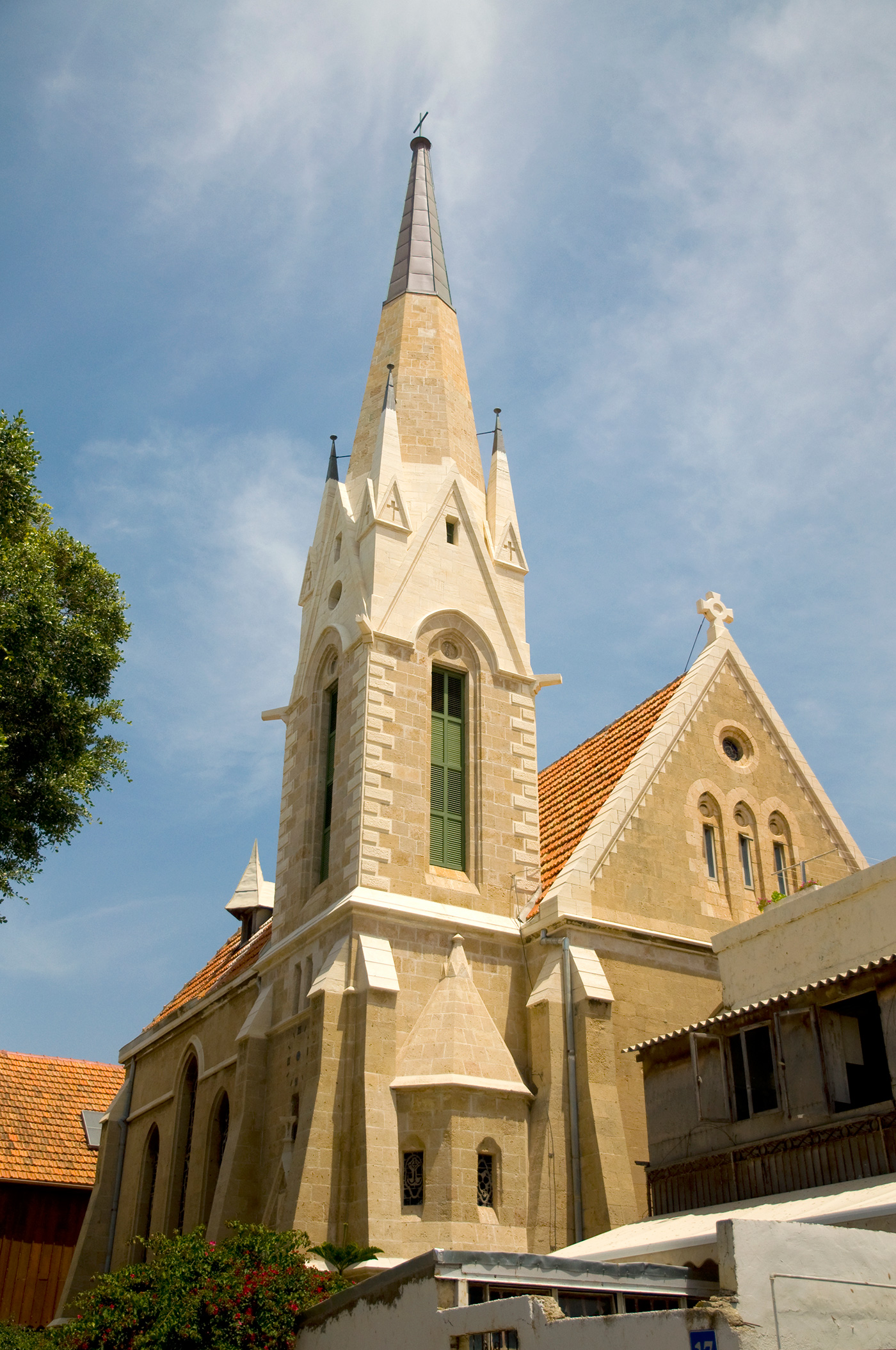 The Immanuel Lutheran Church in Jaffa