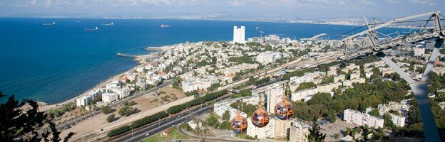 View on Haifa bay, Israel