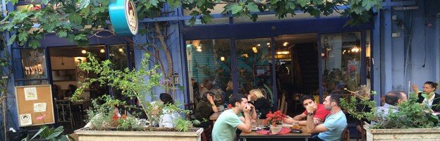 Pua restaurant (Coffee place), old Jaffa, Tel Aviv, Israel